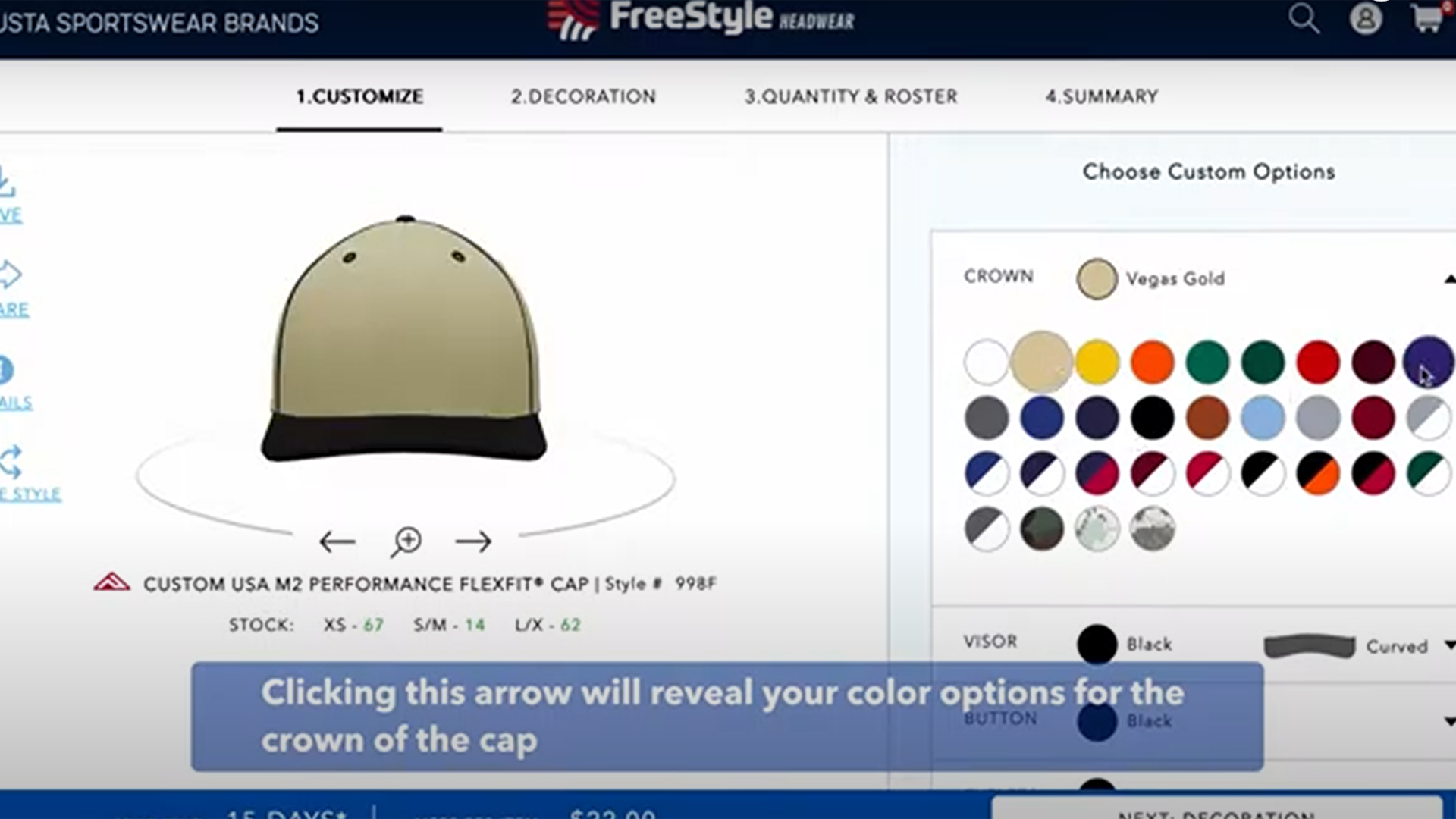 FreeStyle Headwear Video Tutorial Series - Step 1: Color