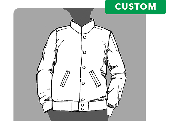 Buy Vintage Custom Embroidery Varsity Jacket Adult Unisex Bomber Online in  India 