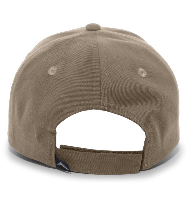 Cotton-Poly Hook-And-Loop Adjustable Cap