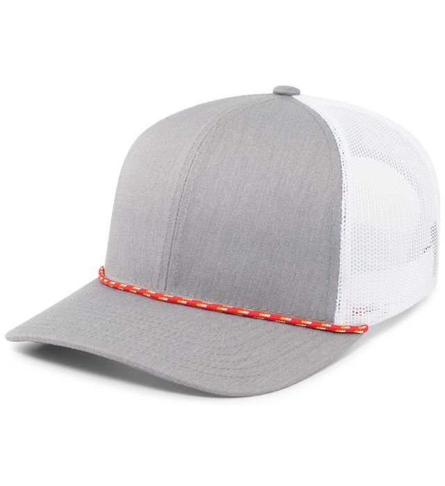 Pacific Headwear 104BR | Trucker Snapback Braid Cap