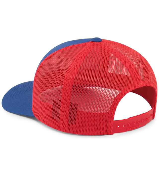 Pacific Headwear 105P | Perforated 5-Panel Trucker Snapback Cap