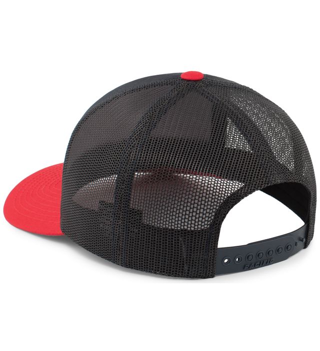 Pacific Headwear 105P | Perforated 5-Panel Trucker Snapback Cap