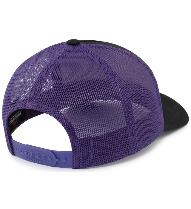 Pacific Headwear 105P | Perforated 5-Panel Trucker Snapback Cap