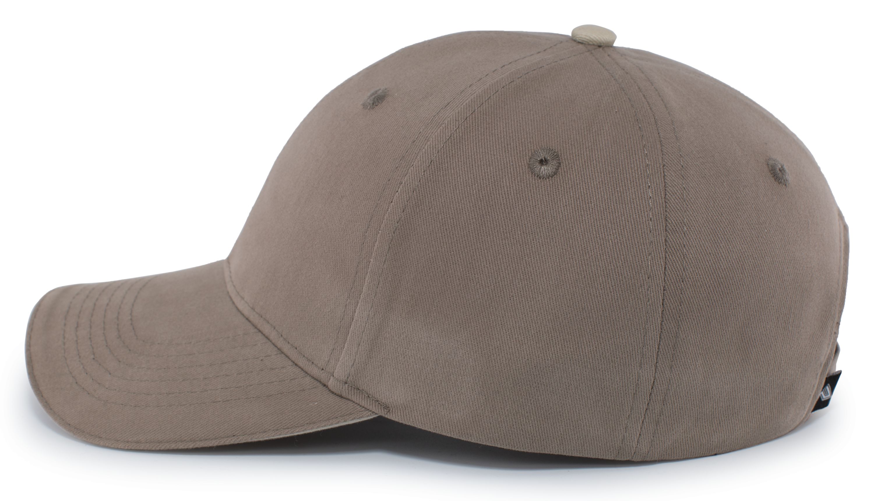 Brushed Twill Cap With Sandwich Bill