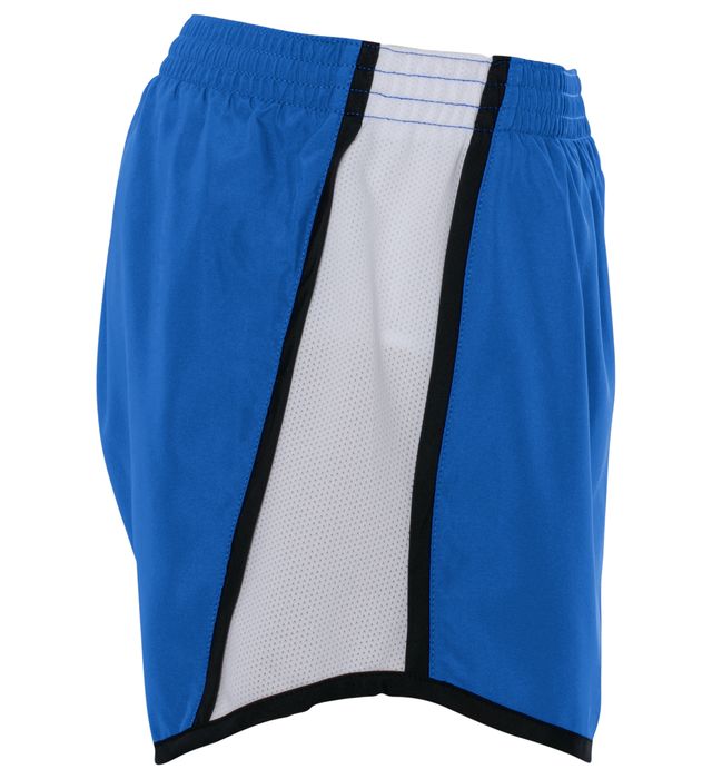 Girls Athletic Shorts - Royal Blue Leopard – Luxie Plum