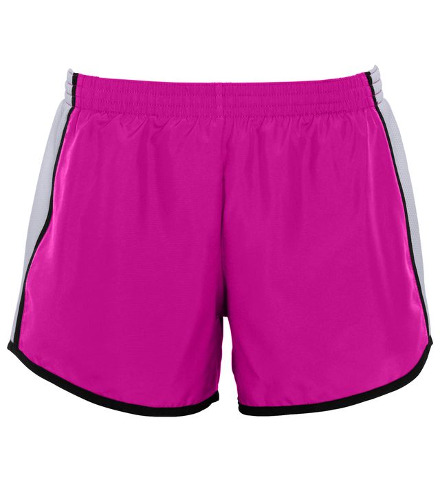 Senita Athletics Side Pocket Shorts Womens S Small Pink Abstract 8