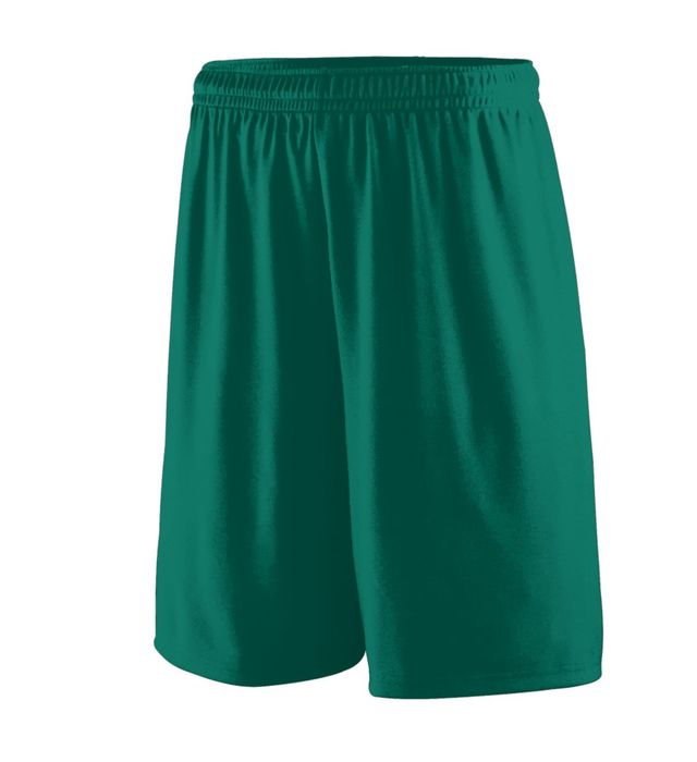 Tuff Athletics Ladies Hybrid Shorts, Rifle Green Large 