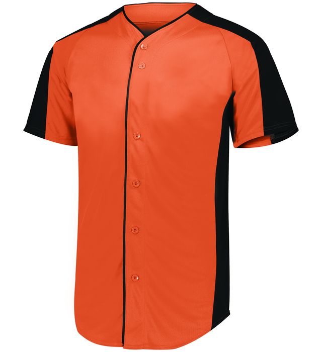 Russell 235JMM - Five Tool Full Button Front Baseball Jersey