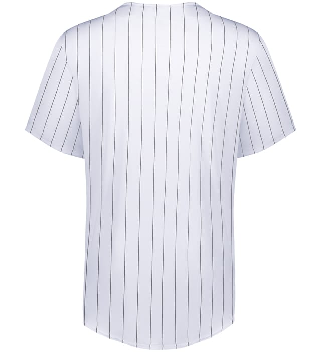 Pinstripe Full-Button Jersey | Active Sportswear
