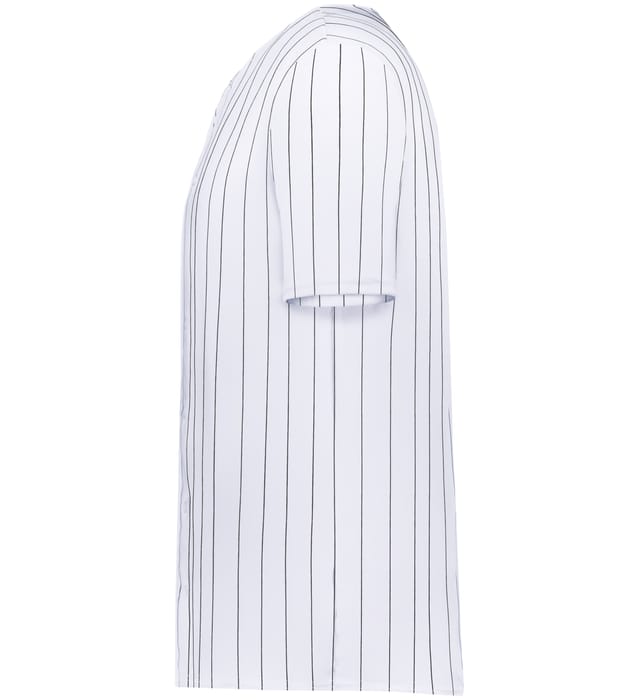 Pinstripe Full-Button Jersey | Active Sportswear