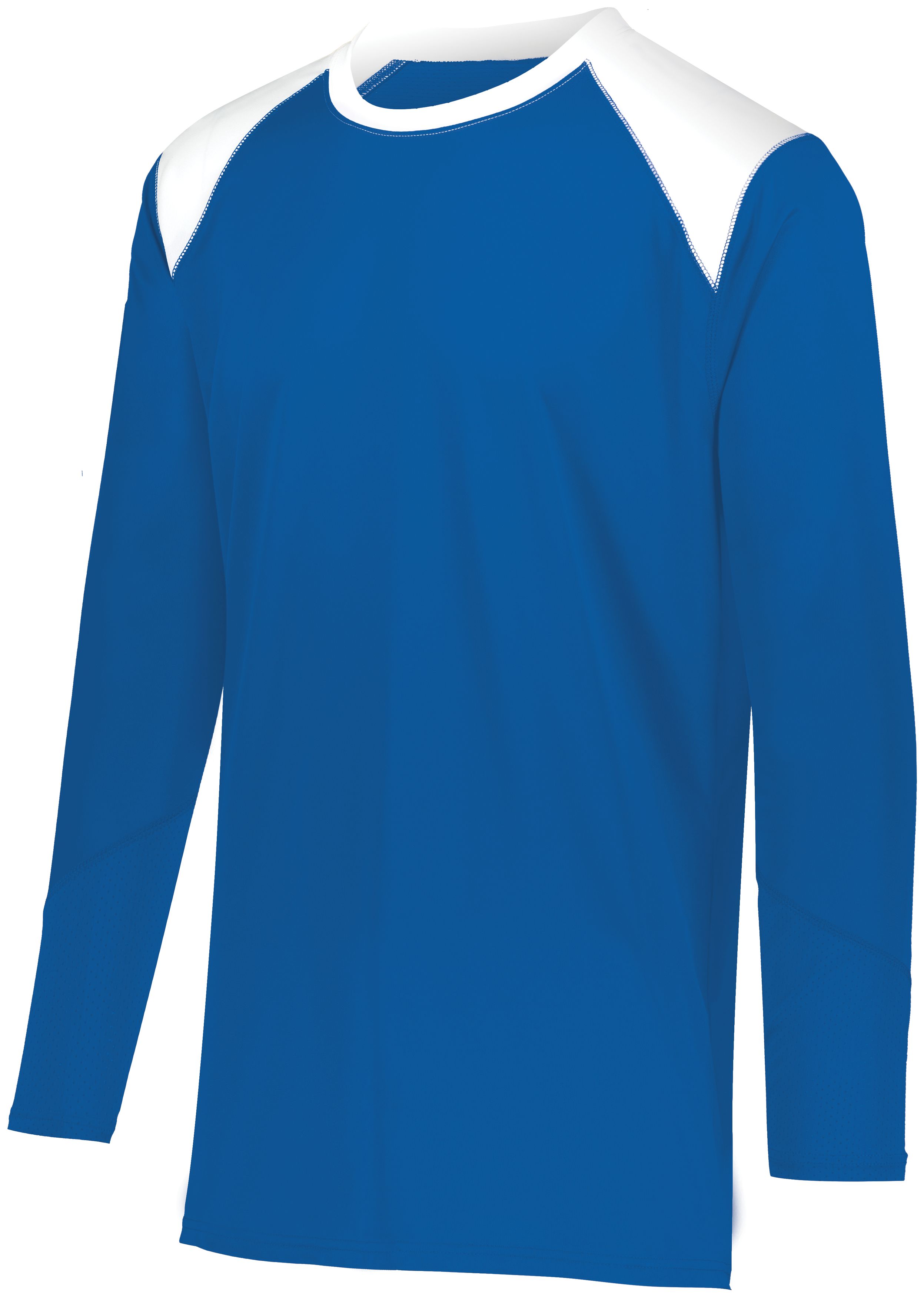 Augusta Sportswear 1728  Royal blueTip Off Shooter Shirt with White Back Yoke