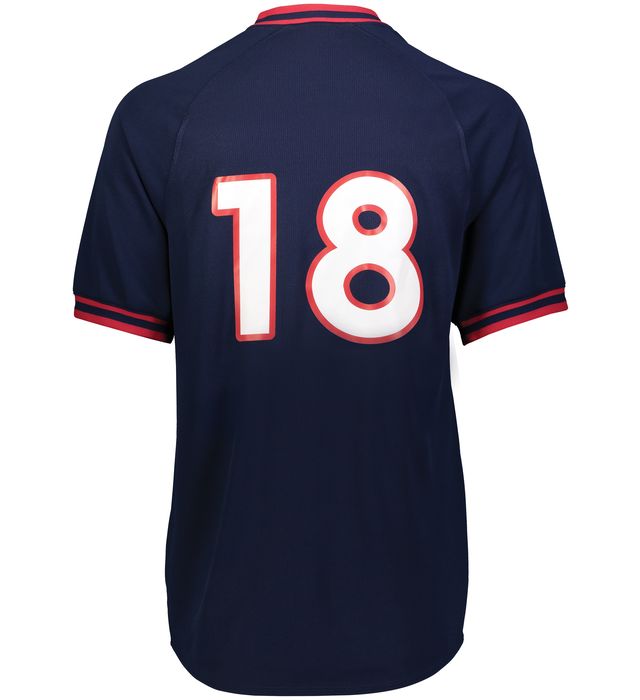 Holloway Retro V-Neck Baseball Jersey 221021