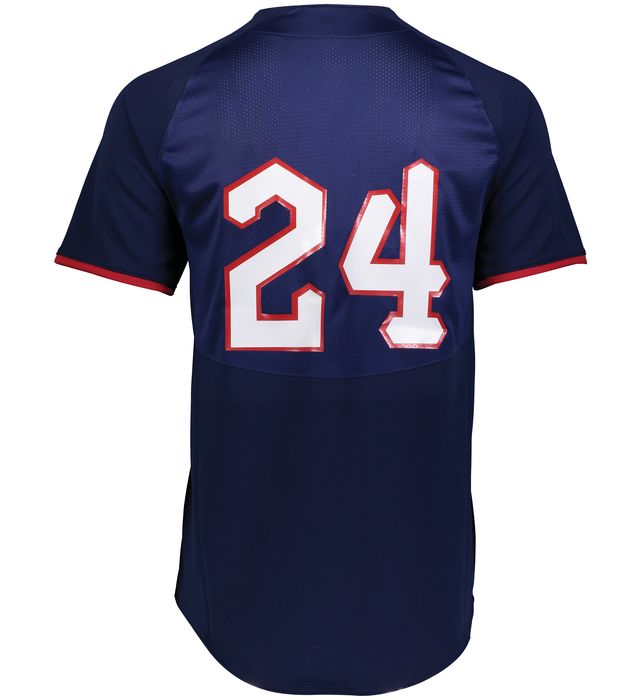 Holloway Game7 Full-Button Baseball Jersey with Dry-Excel 221025