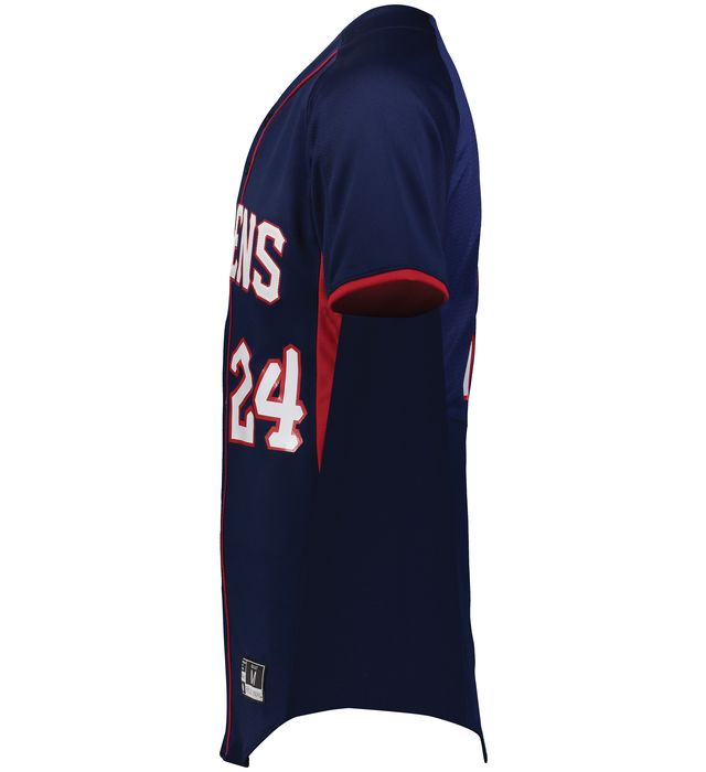 Holloway 221225  Youth Game7 Full-Button Baseball Jersey