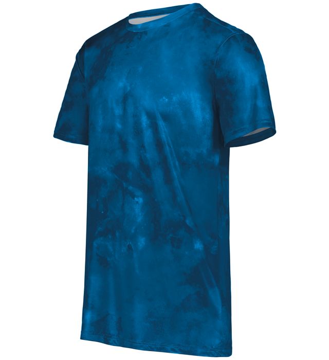 Authentic Sports Shop Red Youth Medium Cloud Dye Tech Moisture Wicking Cool Base Tee 