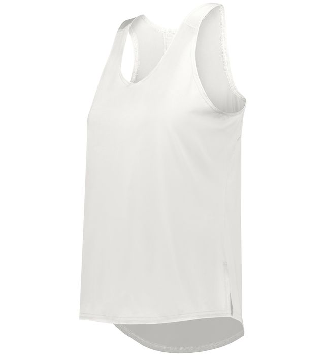 lanaちゃん着用色違い Corteiz Womens Tank Topホワイト Ladies Tank Powered by Coolcore® | Augusta Sportswear Brands
