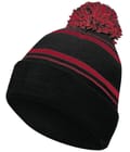 Black/Scarlet