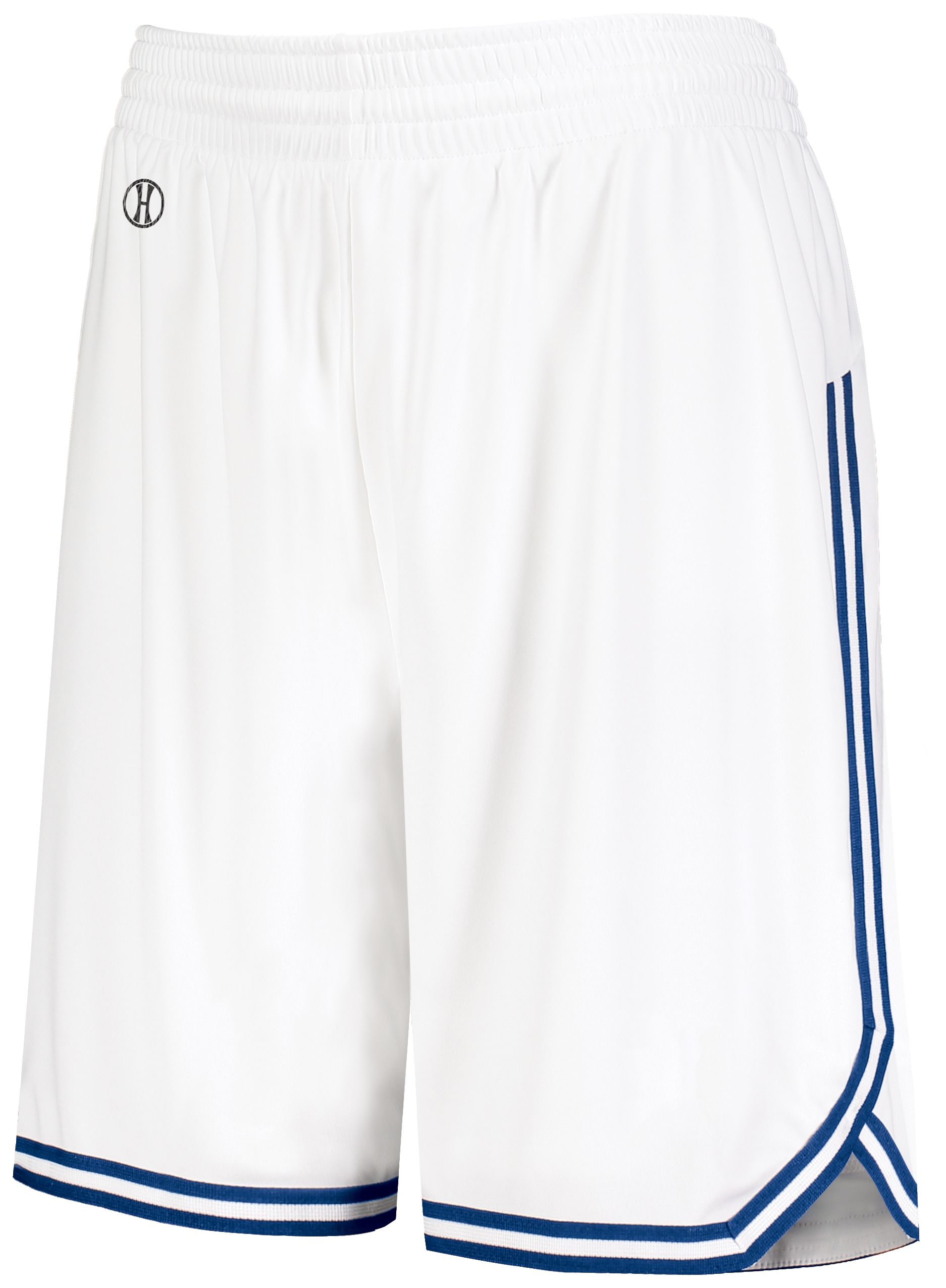 Holloway Women’s Retro Basketball Shorts in White