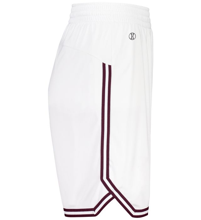 Holloway Sportswear M Retro Basketball Jersey White/Maroon 224076 