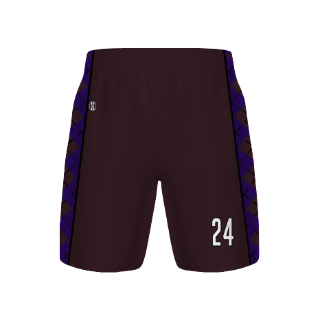 Holloway CUT_228322  Ladies FreeStyle Sublimated Reversible 7 Inch Basketball  Shorts
