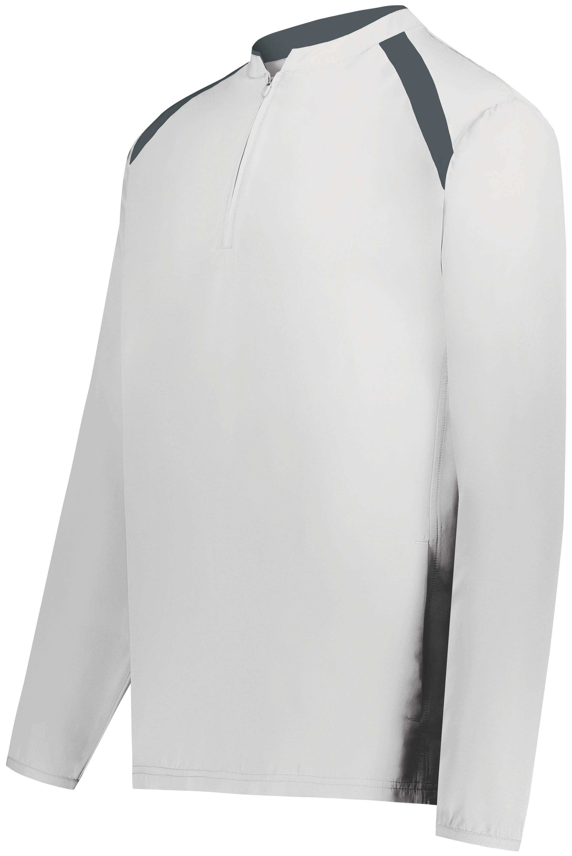 Velo Bb - Clubhouse Short Sleeve Cage Jacket - White (229581/229681) Youth Small