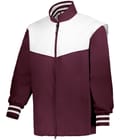 Maroon/White