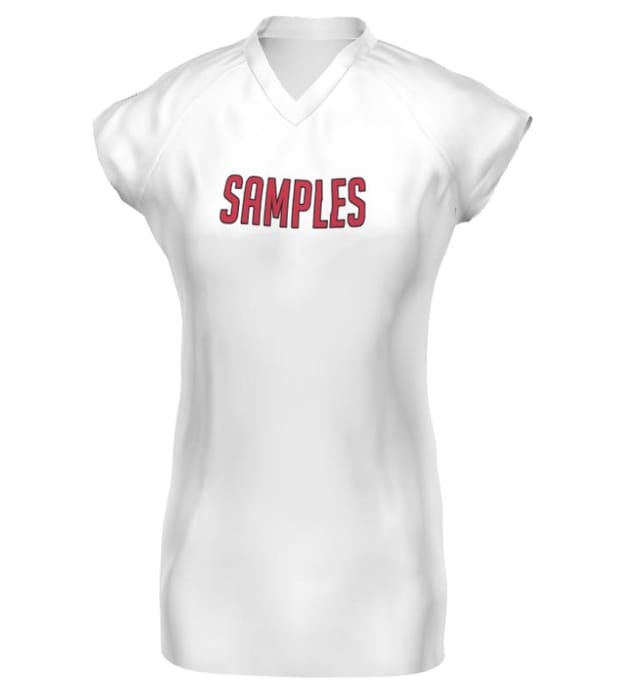 Ladies FreeStyle Sublimated Cap Sleeve Volleyball Jersey                                                                        