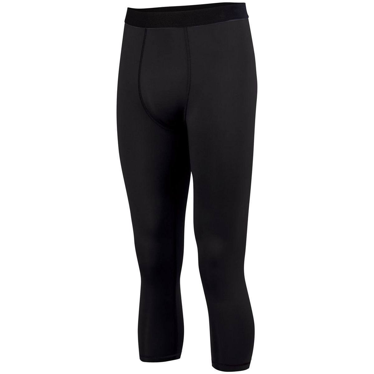 Augusta Sports Youth Medium Black//Red Compression Tights