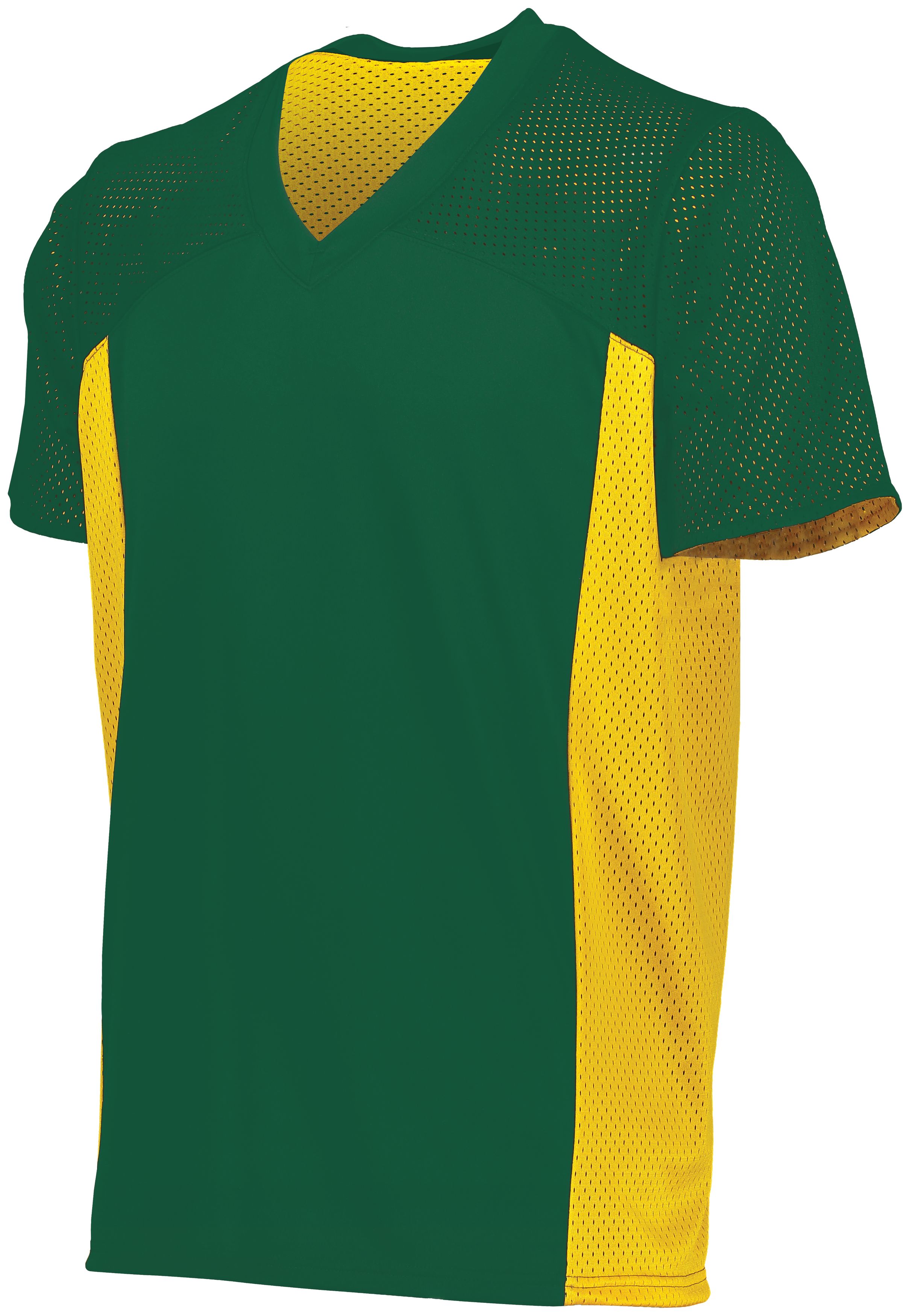 Augusta Sportswear Flag Football Green Bay Packers Jersey Shirt Adult Medium