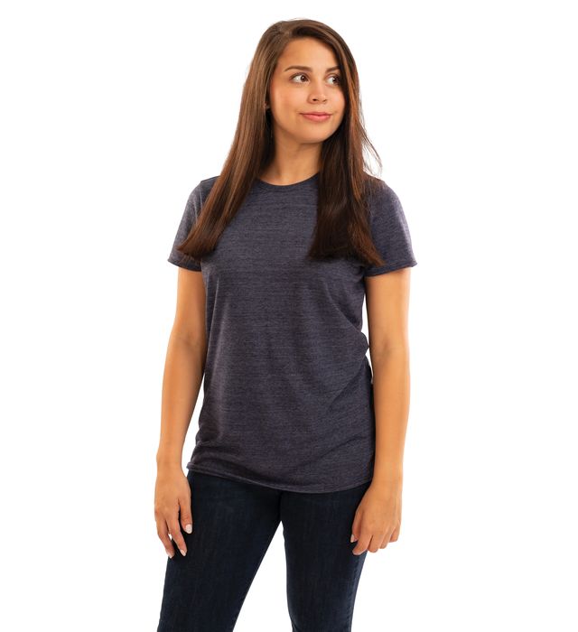 Augusta Sportswear Ladies Lux Tri-Blend Scoop Neck Long Sleeves T-Shirt  3077