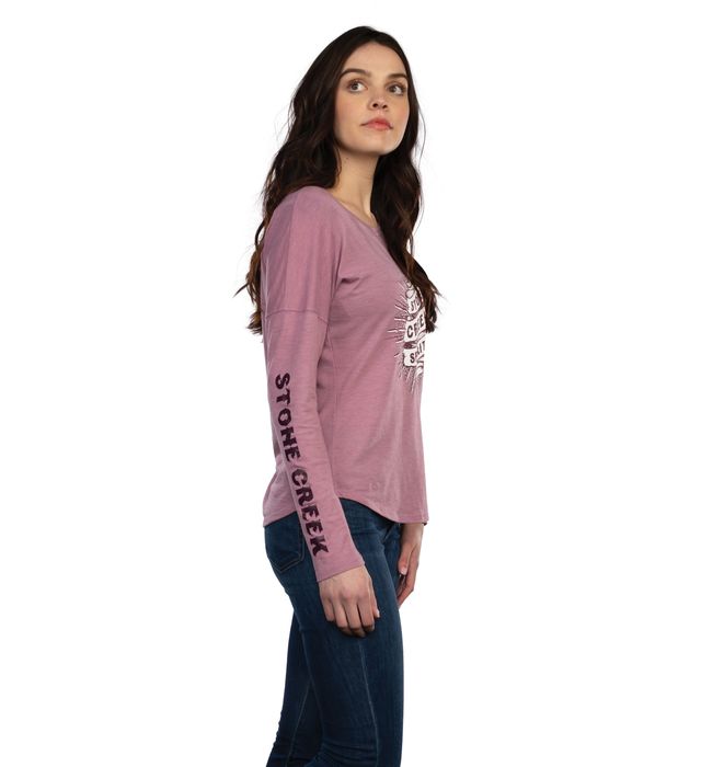 Augusta Sportswear Womens Lux Tri-Blend Long Sleeve Shirt 