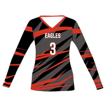 High Five CUT_341123 | GIRLS FREESTYLE SUBLIMATED TURBO LONG SLEEVE ...