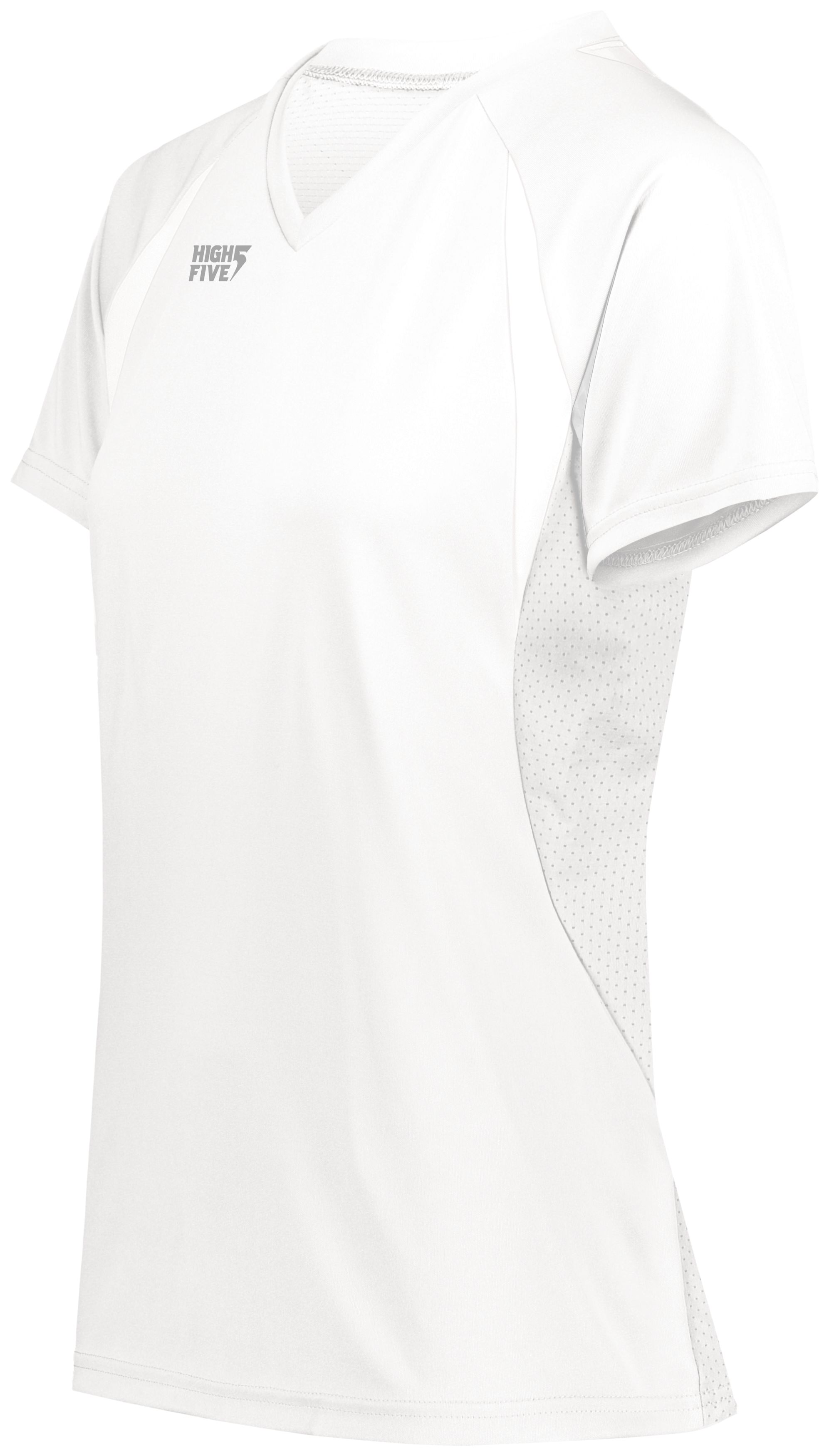 Agusta Sportswear Ladies White Color Cross Volleyball Jersey