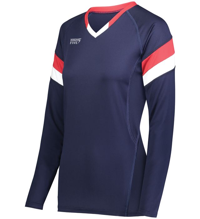High Five CUT_321520  FreeStyle Sublimated Turbo V-Neck Soccer Jersey