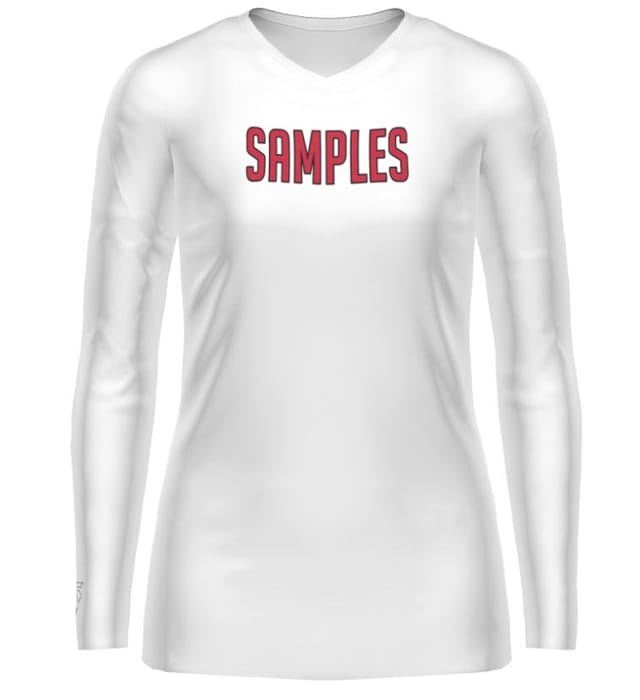 Ladies FreeStyle Sublimated Long Sleeve Volleyball Jersey                                                                       
