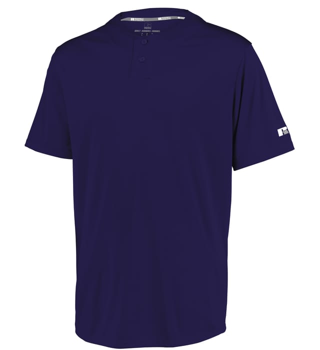 Performance Two-Button Solid Jersey                                                                                             