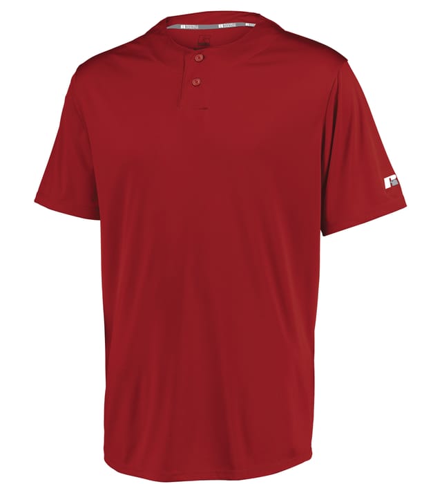 Augusta Sportswear 580 - Two Button Baseball Jersey - Teal - XL