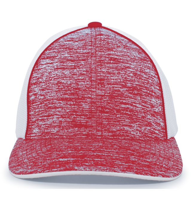 Pacific Headwear 406F | Aggressive Heather Trucker Flexfit Cap