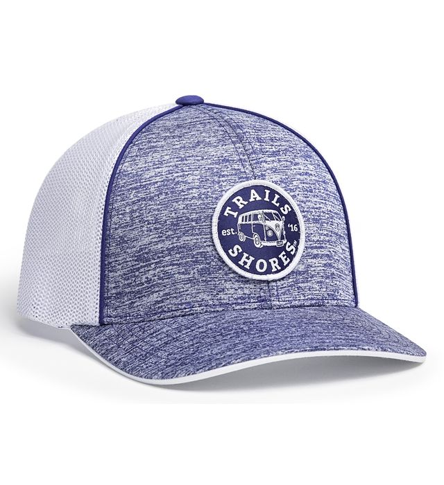 Pacific Headwear 406F | Aggressive Heather Trucker Flexfit Cap