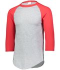 Athletic Heather/Red