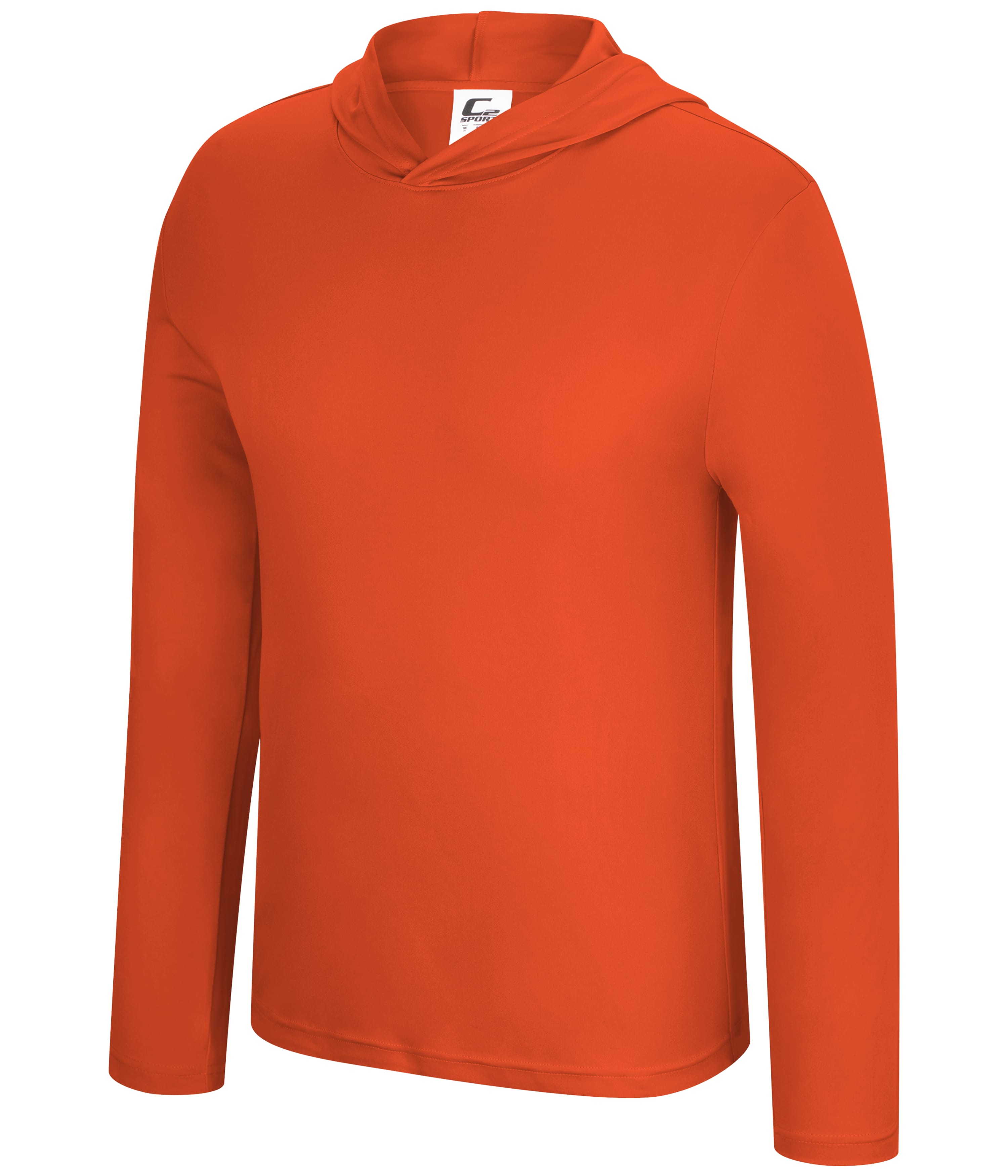 C2 LONG SLEEVE HOODED TEE