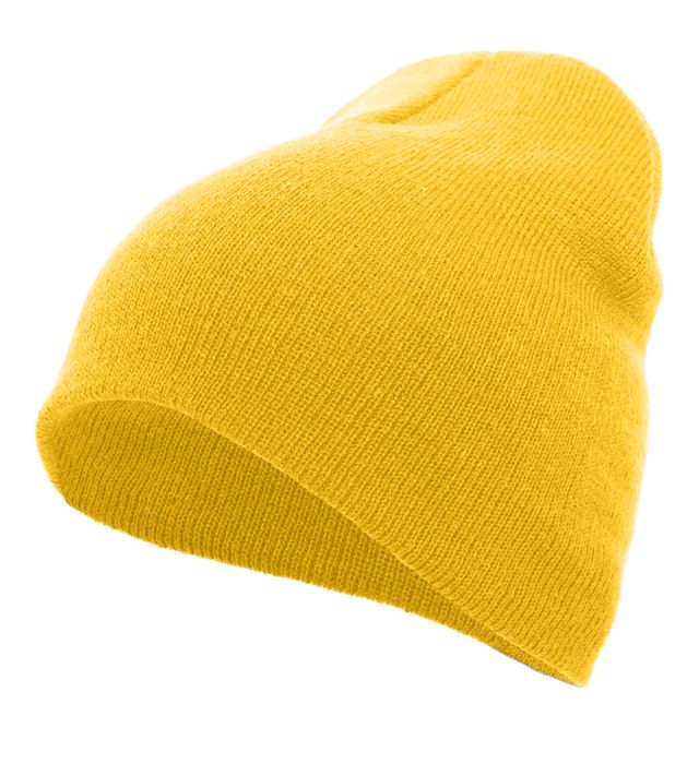 yellow toboggan hat