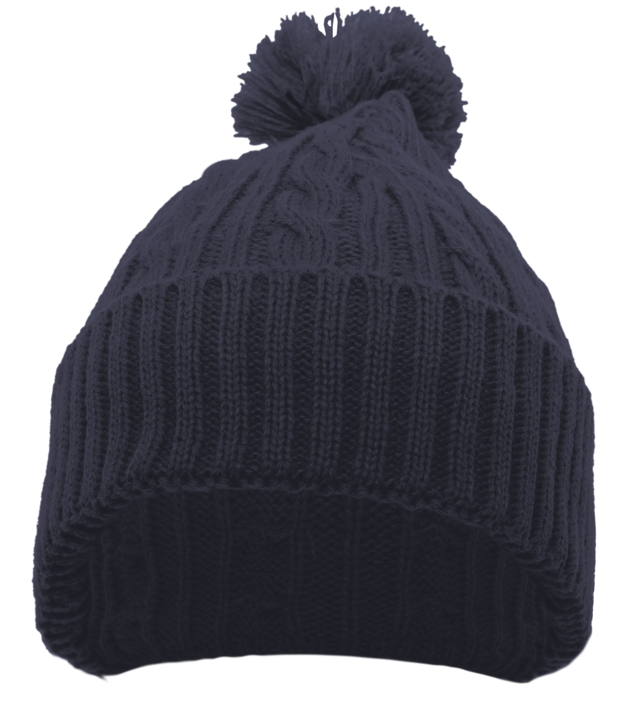 Pacific Headwear 643K | Cable Knit Pom 