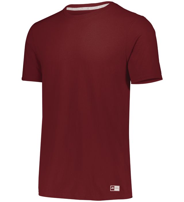 3XL Russell Mens Slim Fit Plain Polycotton Vee V-Neck T-Shirt Tee Shirt XS