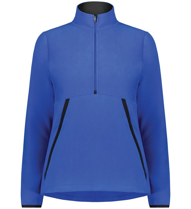 Kuhl Women's Quarter Zip Alfpaca Fleece Pullover Navy Blue Style 4210 Size  M