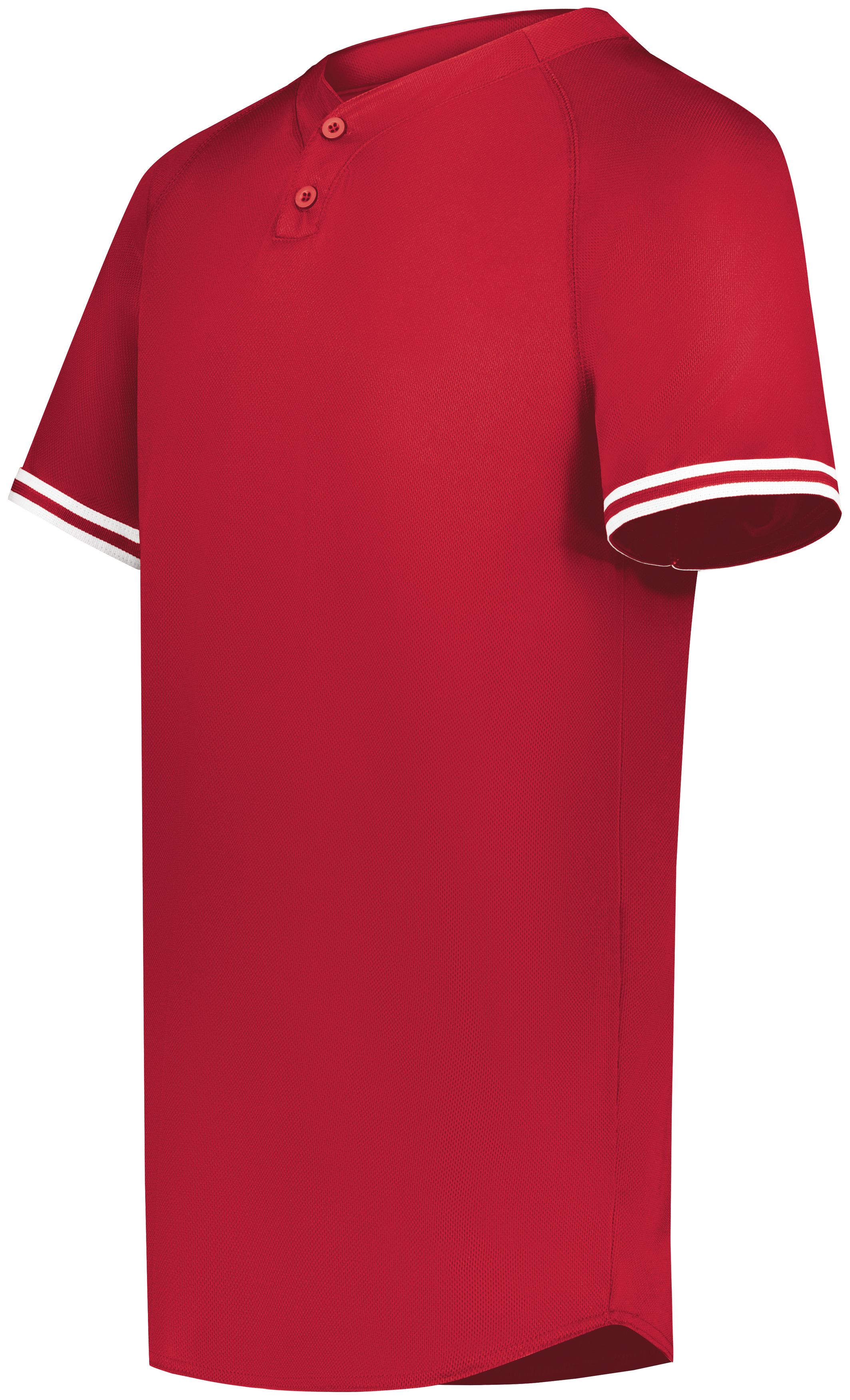 Augusta 6905 Cutter 2-Button Baseball Jersey