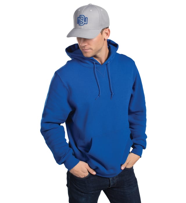 Royal Blue Russell Dri-Power Hooded Sweatshirt w/Pocket 695HB 