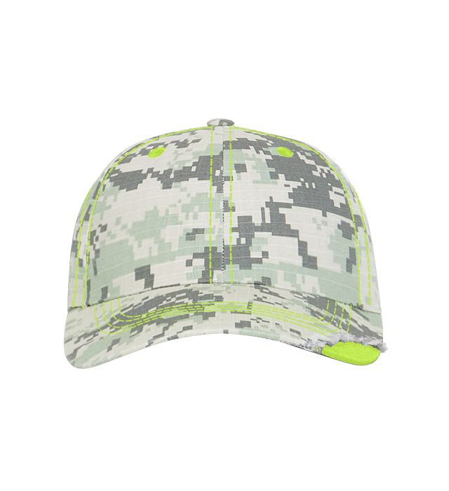 Pacific Headwear 408M  Digital Camo Trucker Flexfit Cap