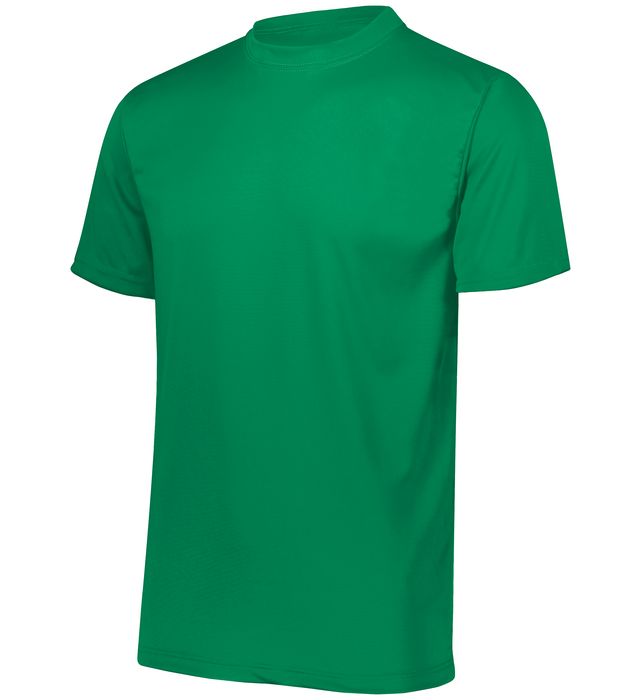 Details about   Augusta Wicking Microfiber T-Shirt w/ Self-Fabric Crew Collar Black 