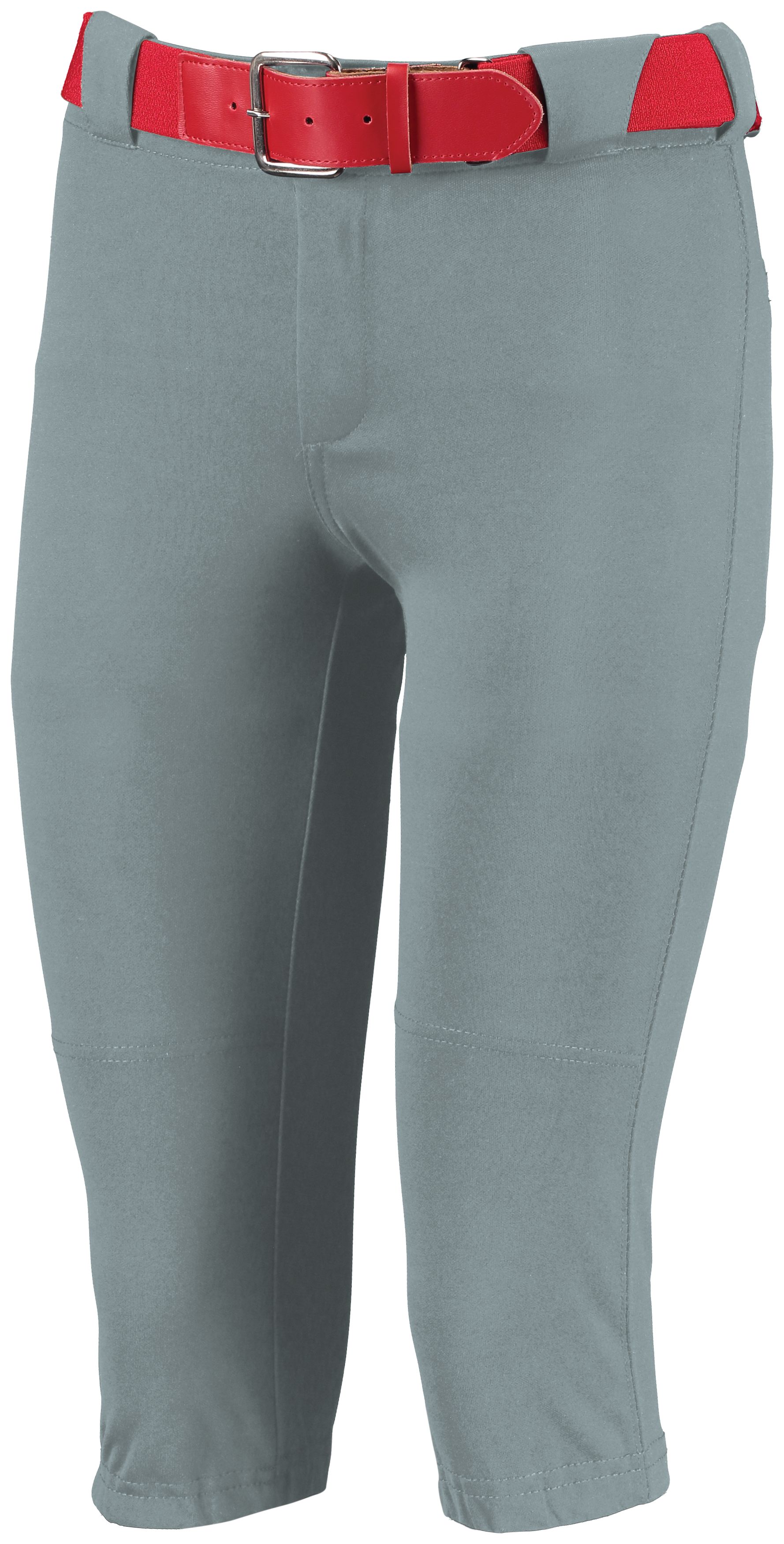 Large Russell White Low Rise Women's Softball Pants 